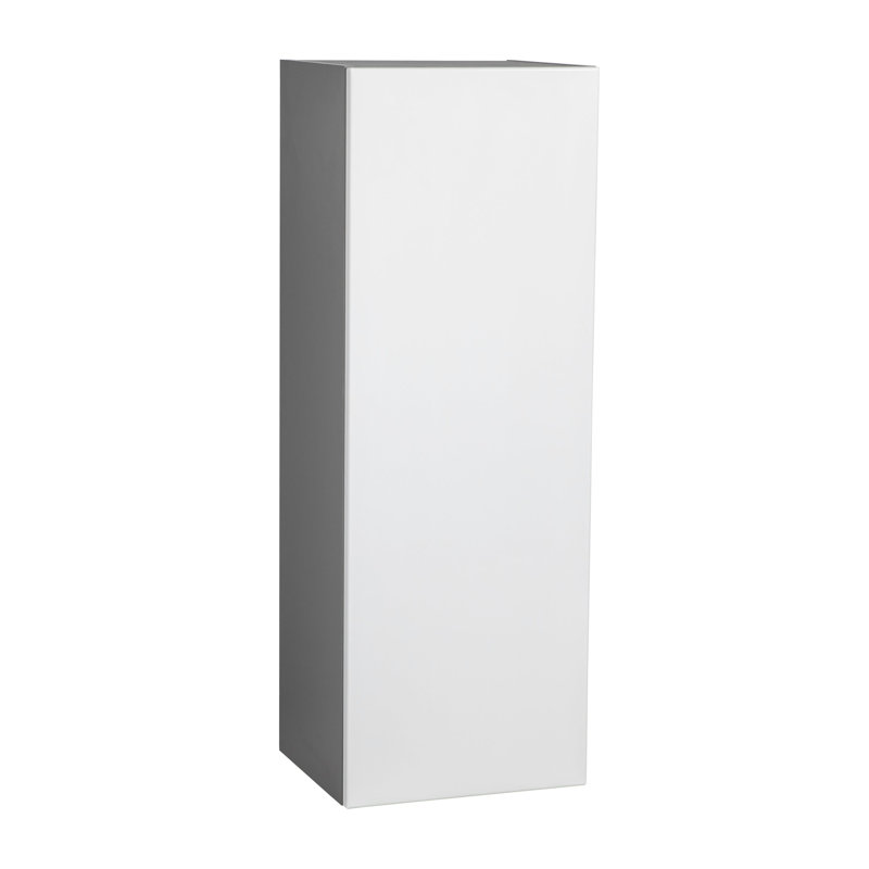 Armoire murale ouverte standard ouverte en panneau de particules de 42 po de haut prête à assembler, H 42 po x l 9 po