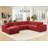 Amy-Grace 138" Wide Reversible Modular Corner Sectional with Ottoman-2118502968-2120857578