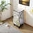Vase shape painted drawer accent chest
