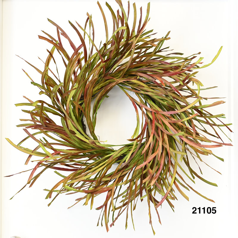 Faux Grass 24'' Wreath
