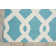 Easterly Geometric Blue/White Outdoor Area Rug