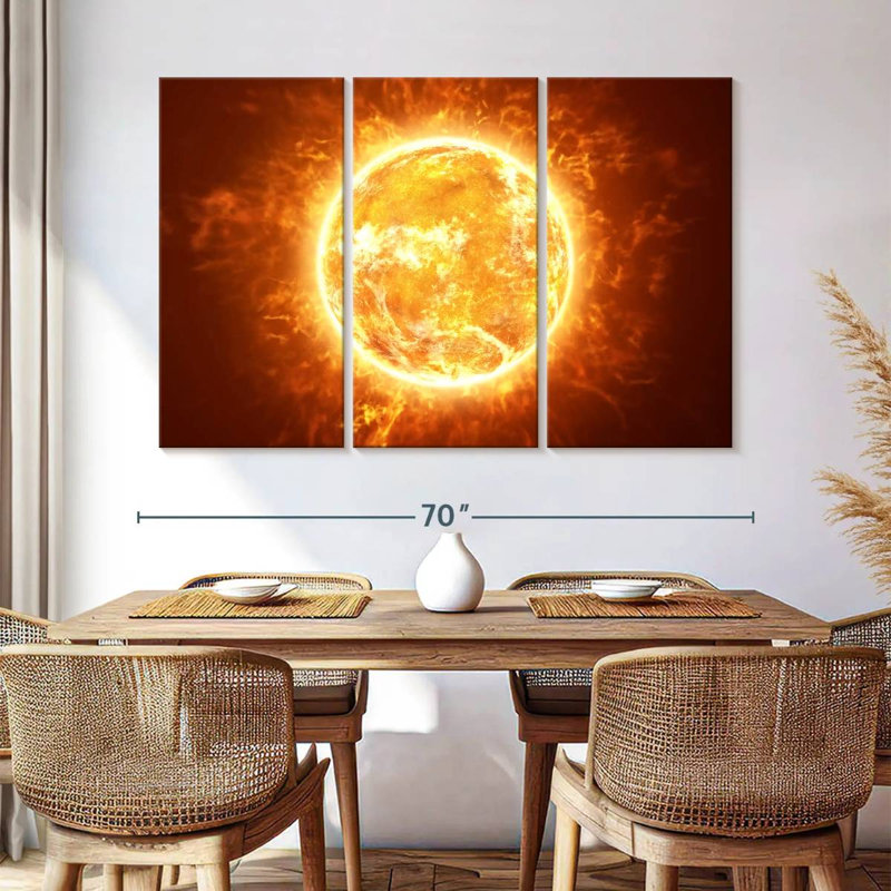 Oberle Scorching Sun, 42" H x 65" W