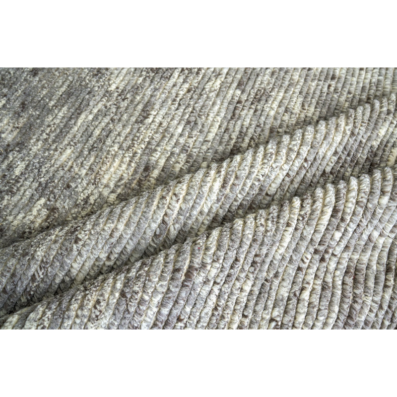 Kaza Wool Striped Area Rug, Rectangle 10' x 14'