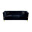 Canapé 3 places de style Chesterfield avec 2 coussins pour le salon-1689424783