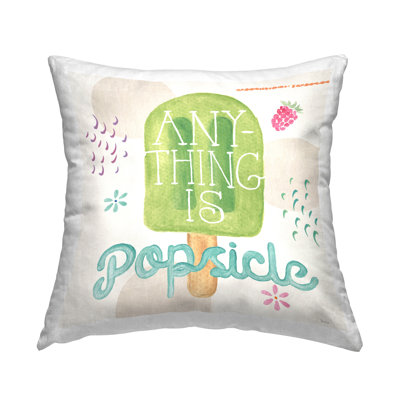 Coussin décoratif imprimé Uplifting Summer par Veronique Charron