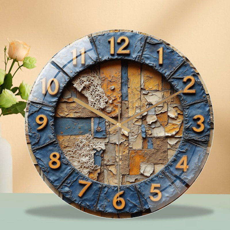 Horloge murale en verre Unique Unique