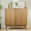 Grazyna Fluted 2-Door Sideboard-1227873894