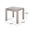 Table d'appoint d'extérieur moderne | Idée de cadeau