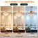42-Inch Golden French Crystal Variable Frequency Invisible Fan Light With Remote Control, Height Adjustable