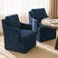 46.99 cm H Upholstered Chenille Armchair-795090526