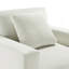 Fauteuil moderne ivoire