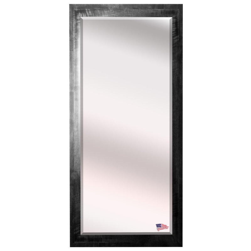 Solid Wood Flat Mirror, 69" H x 29" W