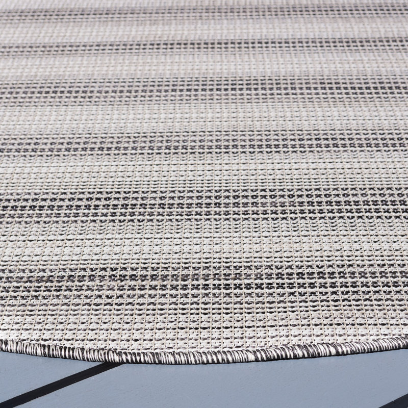 Jennarae Performance Indoor/Outdoor Area Rug, Round 6'5"