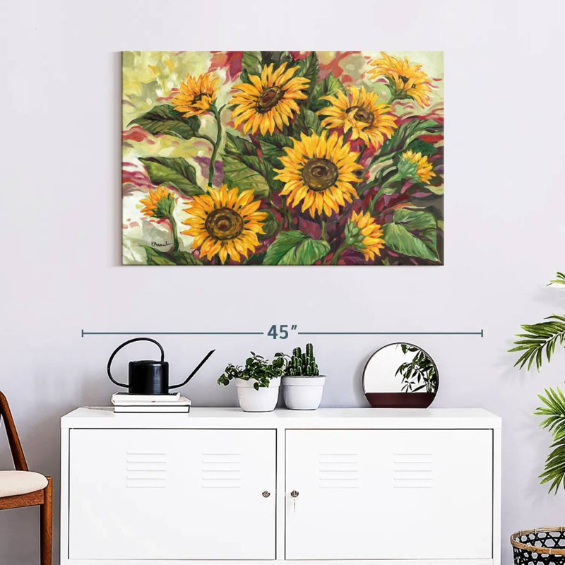 Harnek tournesols flamboyants, H 24 po x l 36 po