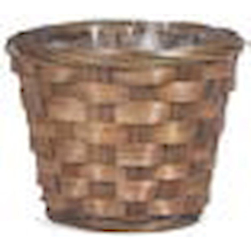August Grove® Wicker Box, 4" H x 5" W x 5" D