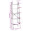 Cassandria 174cm H x 56cm W Steel Ladder Bookcase