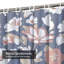 Rideau de douche sans couture à motif floral avec 12 crochets-981326018
