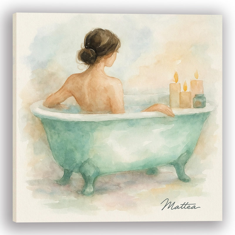 Art mural sur toile Serenity Soak