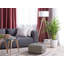 Abbeville 50cm Wide Square Geometric Pouffe Ottoman