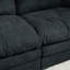 Canapé 84 po en chenille 84 po avec 2 coussins décoratifs et mousse à mémoire de forme pour salon-1806119345
