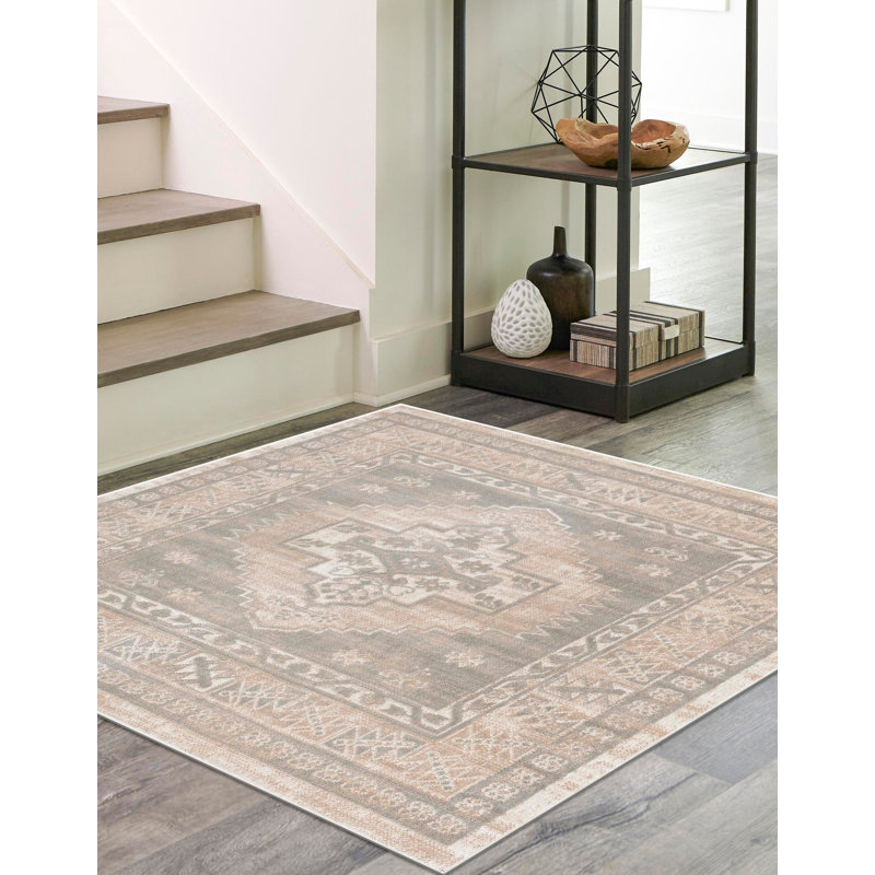 Edvardas Oriental Indoor Rug, Square 8'