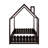 Chesterfield Wooden Floor House Bed Frame with Safety Fence-1140488254-1165425547