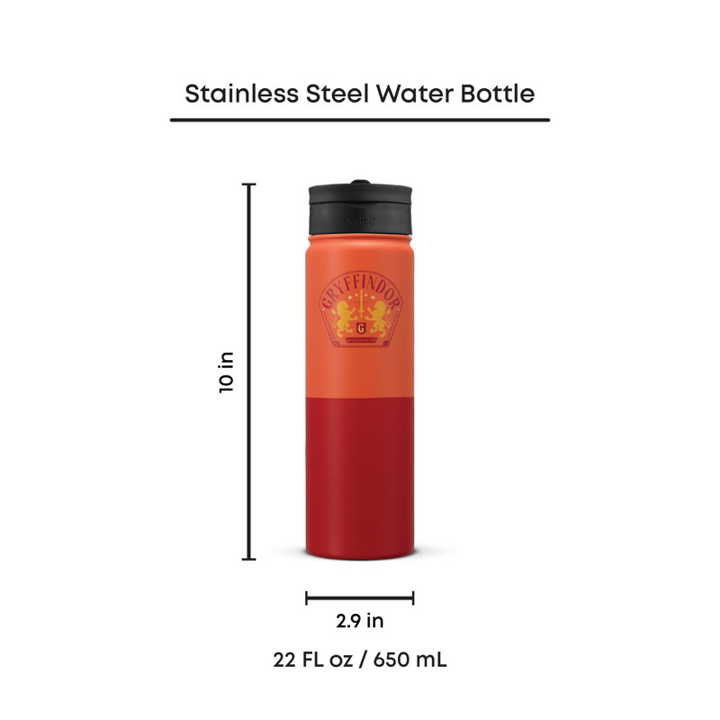 Bouteille d'eau en acier inoxydable Harry Potter Gryffindor - 22 oz