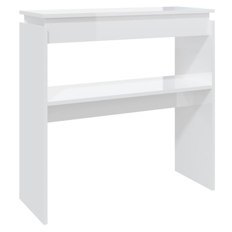 Hars Console Table, 80cm H x 80cm W x 30cm D, Sonoma Oak, Sonoma Oak