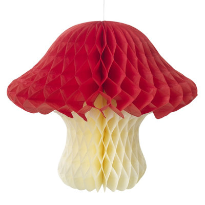 Hanging Paper Toadstool