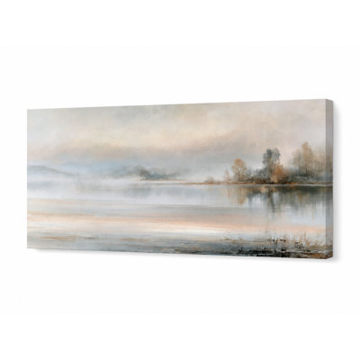 Bleu Beige Misty Island Lake Wrapped Ingwer