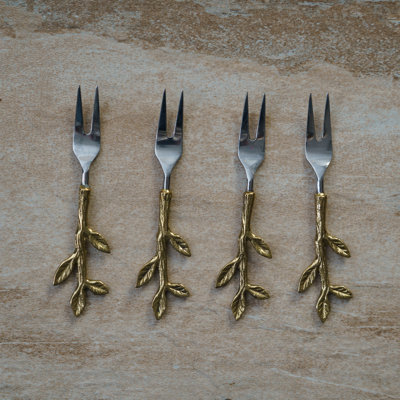 4 Piece Stainless Steel Cake Serving Set