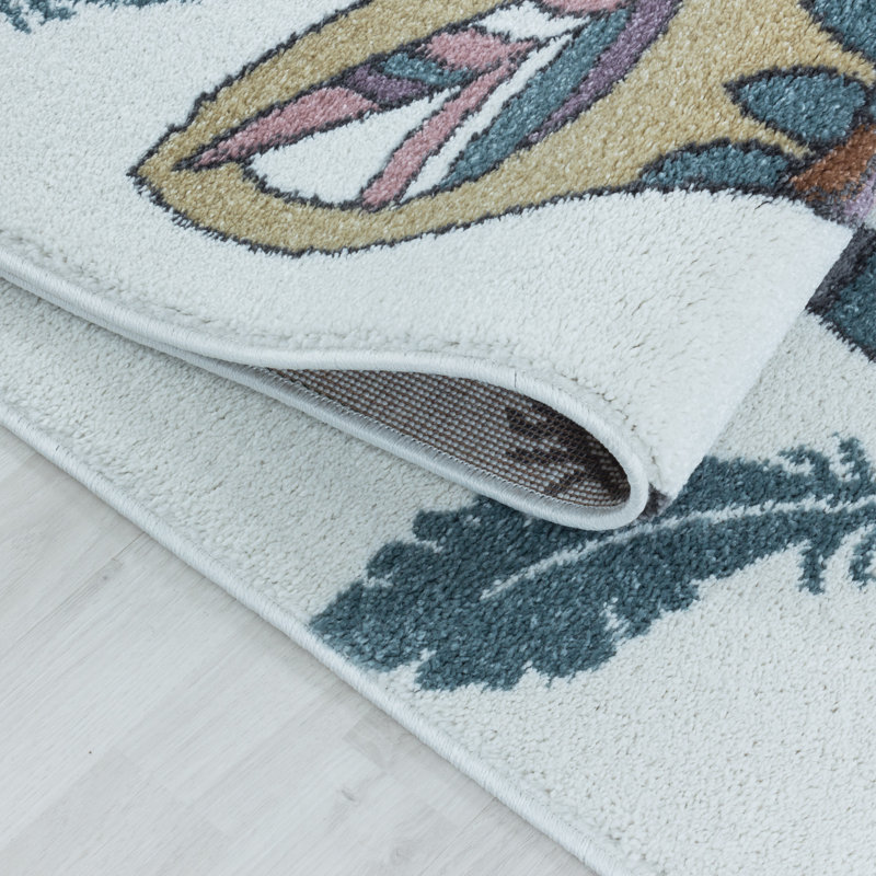 Ilminster Animal Print Flatweave Area Rug, Rectangle 160 x 230cm