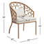 Pebble Upholstered Arm Chair-1665372478