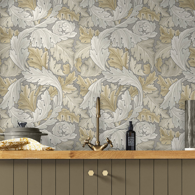 Floral Double Roll, Neutral
