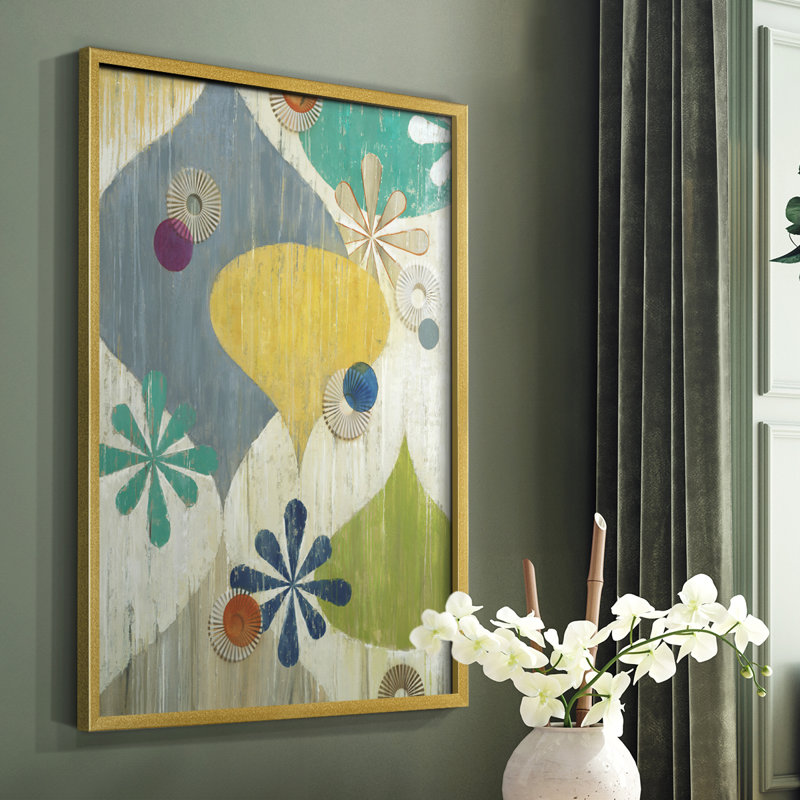 Asterisk Framed Print - Solid Wood, 28" H x 22" W