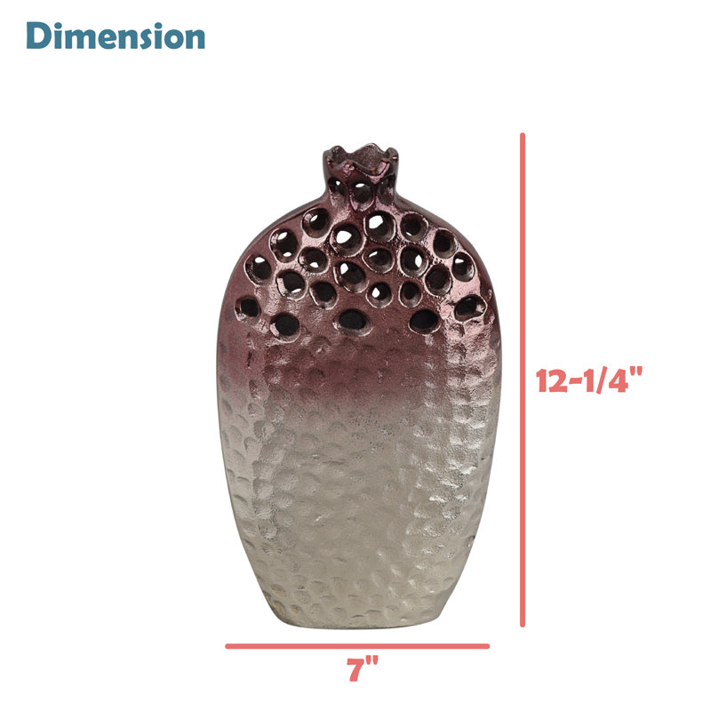 Aluminum Table Vase