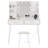 Kathrin Vanity with Mirror-819803433