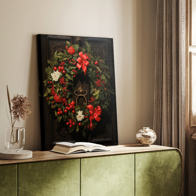 Art des Fêtes de Noël DCLxxxi - galerie Cavas sur mesure, H 27 po x l 18 po