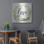 «Love Greenery Wreath» par Marla Rae, art mural en métal, 36 po x 36 po-624974665