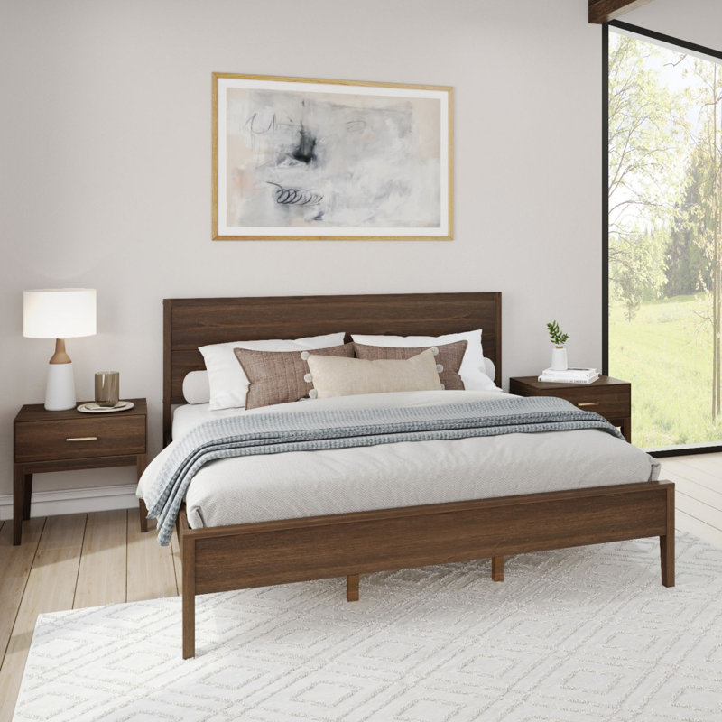 Lauritzen Duo Bedroom Set With 2 Nightstands, King