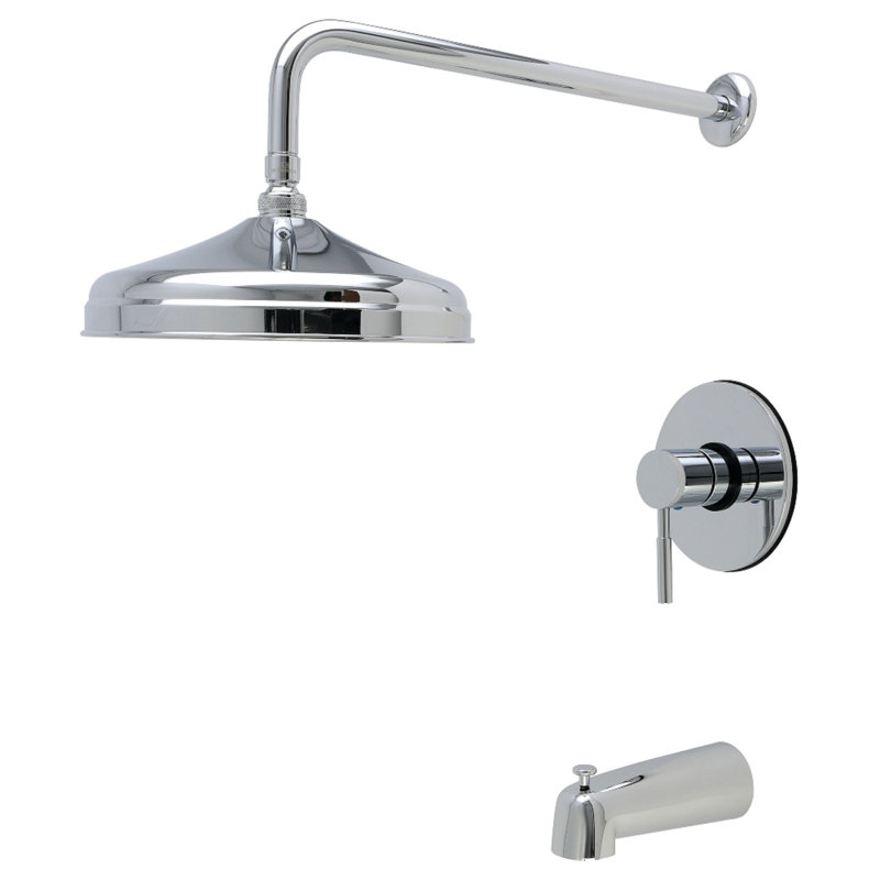 Kingston Brass Concord Single-Handle Pressure Balanced Tub and Shower Faucet