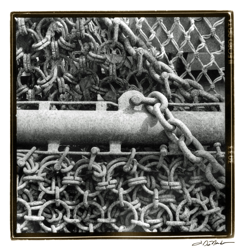 Heavy Metal IV by Laura DeNardo - Wrapped Canvas Print, 30cm H x 30cm W 