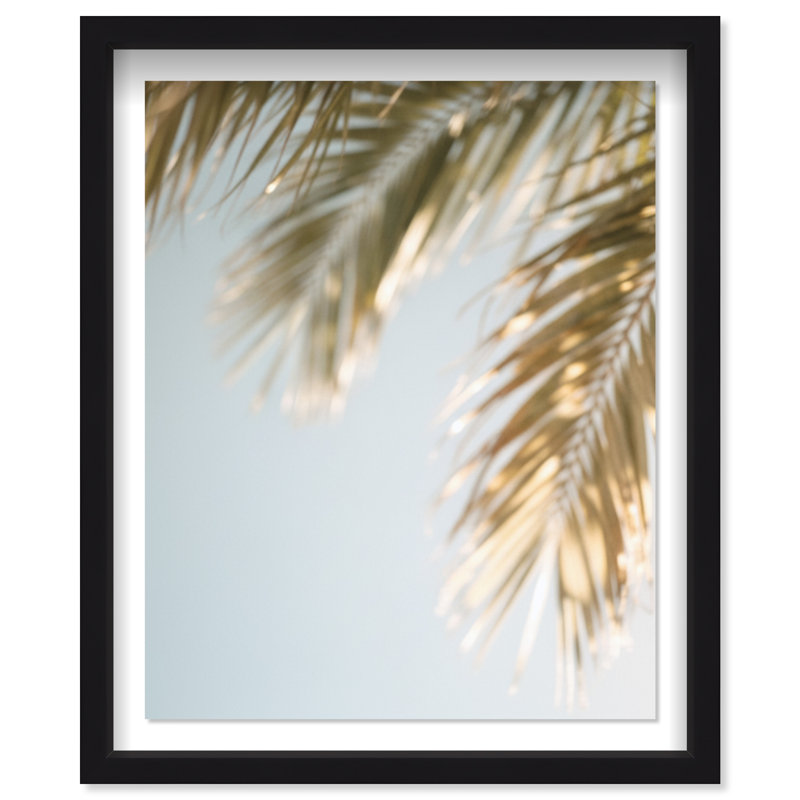 Golden Hour III Shadowbox Floral & Botanical Print by Oliver Gal, Black Frame, 16 x 20, 31.5"H x 37.5"W, Black Shadowbox