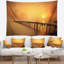 Jetée de paysage marin en bois-28509446