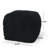 Spongy Microfiber Square Pouf, Dark Charcoal-1121579252