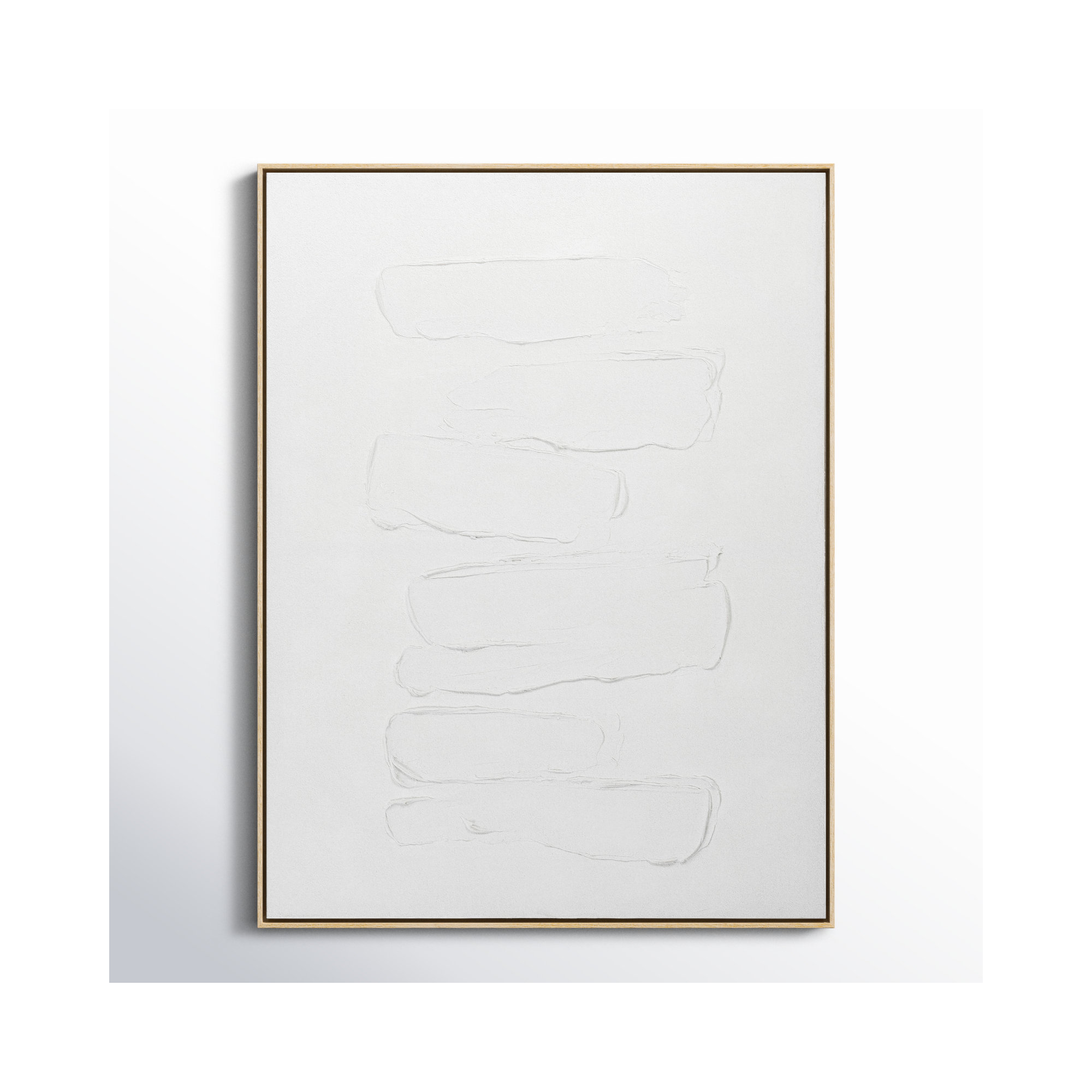 Hemkund Abstract Painting, 48.18" H x 36" W x 2" D, Brown