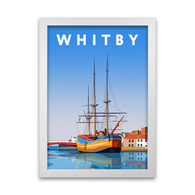 Whitby Harbour by Richard O'Neill - Print