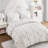 Elegant Microfiber Bedding Set With Romantic Bow Design For Stylish Bedrooms