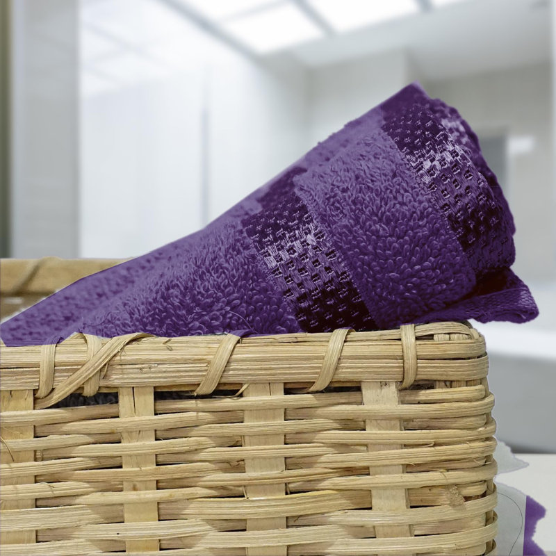 Milven Premium Face Cloth, Purple
