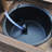 Outdoor Wood Weather Resistant Sculptural Fountain